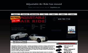 Adjustableairride.com thumbnail