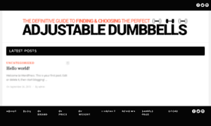 Adjustabledumbbells.com thumbnail