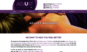 Adjustmassage.co.uk thumbnail