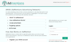 Admentions.com thumbnail