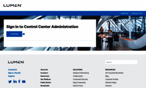 Admin-controlcenter.lumen.com thumbnail