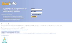 Admin-etablissement.scolinfo.net thumbnail