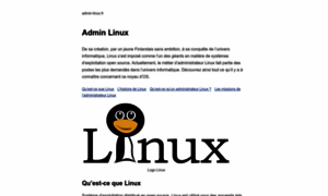 Admin-linux.fr thumbnail