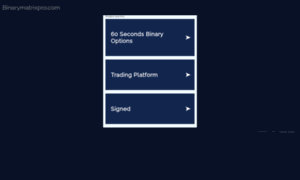 Admin.binarymatrixpro.com thumbnail