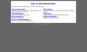 Admin.eal121.co.uk thumbnail
