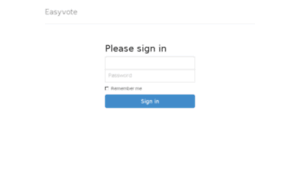 Admin.easyvote.co thumbnail