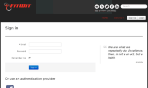 Admin.fitwit.com thumbnail