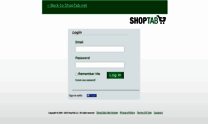 Admin.shoptab.net thumbnail