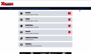 Admin.xscores.com thumbnail