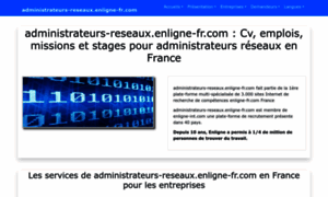 Administrateurs-reseaux.enligne-fr.com thumbnail