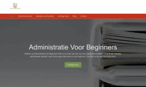 Administratievoorbeginners.nl thumbnail