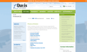 Administrative-services.cityofdavis.org thumbnail