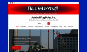 Admiralflagpoles.com thumbnail