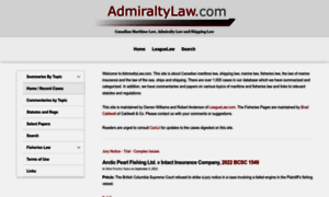 Admiraltylaw.com thumbnail