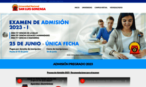 Admision.unica.edu.pe thumbnail