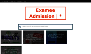 Admission.examee.com thumbnail