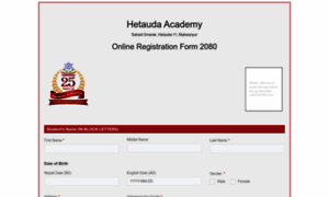 Admission.hetaudaacademy.edu.np thumbnail