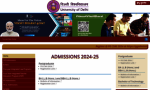 Admission.uod.ac.in thumbnail