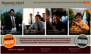 Admissions.brunswickschool.org thumbnail