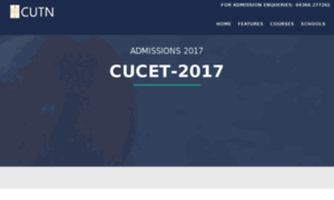 Admissions.cutn.ac.in thumbnail