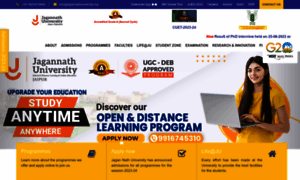 Admissions.jagannathuniversity.org thumbnail