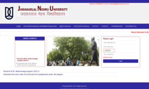 Admissions.jnu.ac.in thumbnail