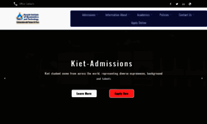 Admissions.kiet.edu.pk thumbnail