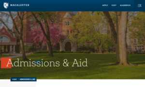 Admissions.macalester.edu thumbnail