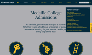 Admissions.medaille.edu thumbnail
