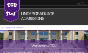 Admissionsformbuilder.tcu.edu thumbnail