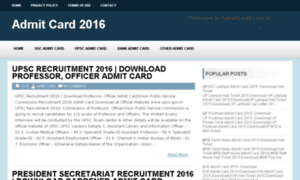 Admitcardexam.in thumbnail