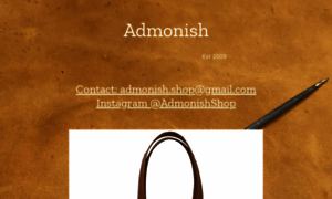 Admonish-shop.com thumbnail