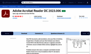 Adobe-acrobat-reader-dc.software.informer.com thumbnail