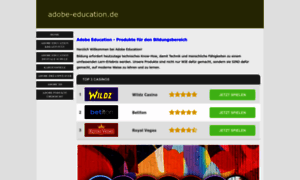 Adobe-education.de thumbnail