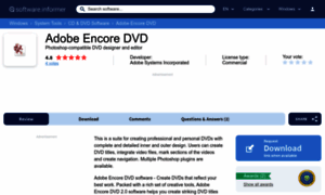 Adobe-encore-dvd.software.informer.com thumbnail