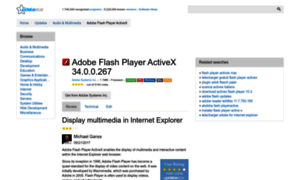 Adobe-flash-player-activex.updatestar.com thumbnail