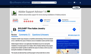 Adobe-support-advisor.software.informer.com thumbnail