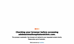 Adobeanimalhospitalandclinic.com thumbnail
