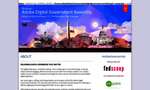 Adobedigitalgovernment.com thumbnail