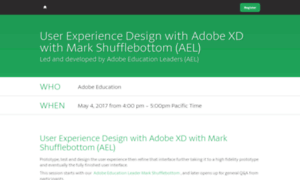 Adobeuserxd.attendease.com thumbnail