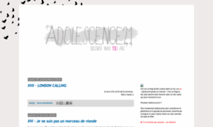 Adolescence21.blogspot.fr thumbnail