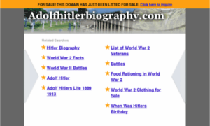 Adolfhitlerbiography.com thumbnail