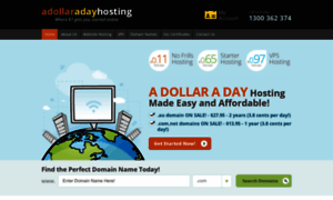 Adollaradayhosting.com.au thumbnail