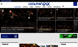 Adolphesax.com thumbnail