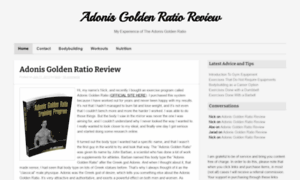 Adonis-golden-ratio.com thumbnail