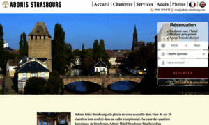 Adonis-hotel-strasbourg.com thumbnail