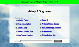 Adoptadog.com thumbnail