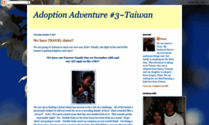 Adoptionadventure3taiwan.blogspot.com thumbnail