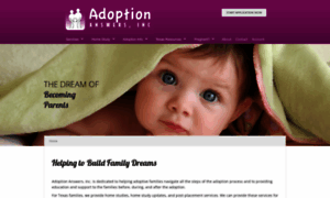 Adoptionanswersinc.com thumbnail