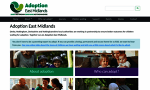Adoptioneastmidlands.org.uk thumbnail